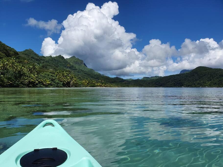 Raiatea, Opoa, Studio Du Fare Reve, Acces Mer Privatif Exterior photo
